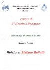 Corso di 2^ Grado Allenatori - Prof. Stefano Bellotti